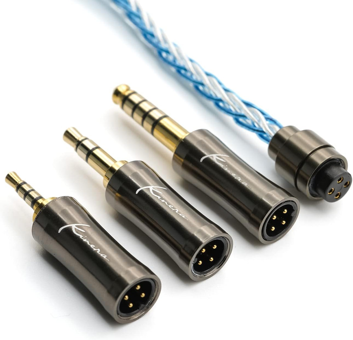 OFC Silver Plated 8 Core IEM Cable 0.78 2PIN Pack of 2 U779