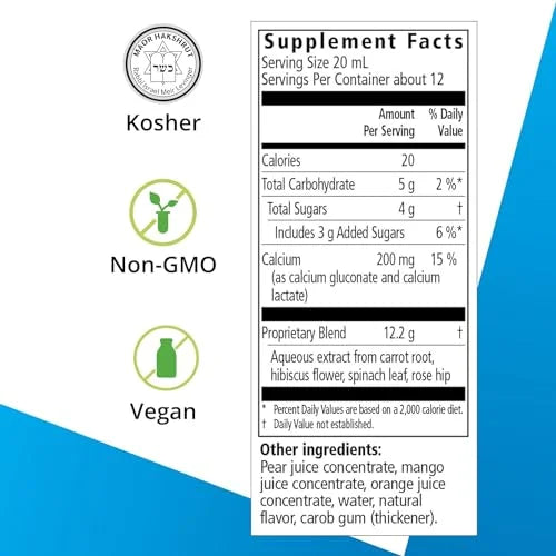 Calcium Liquid Mineral Supplement 250ml G87089