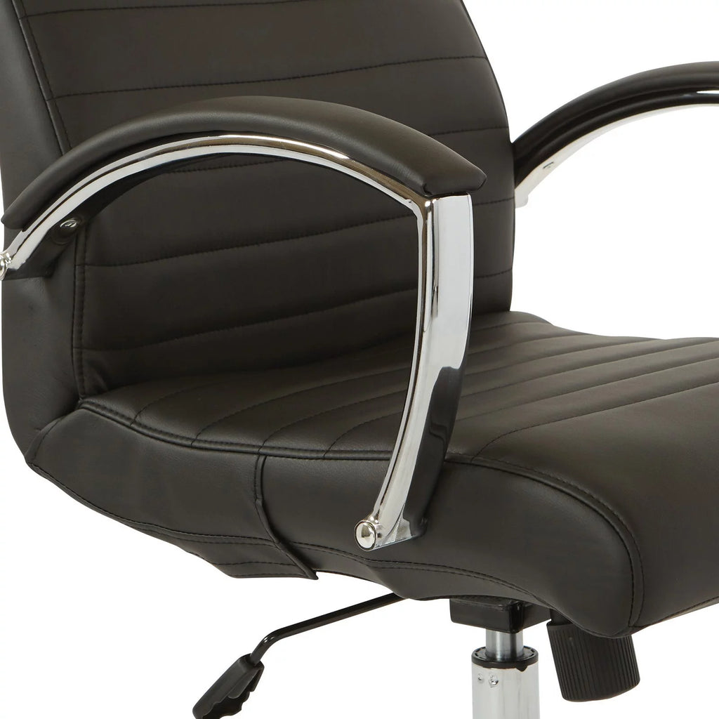 Low Back Executive Office Chair with Chrome Base C690