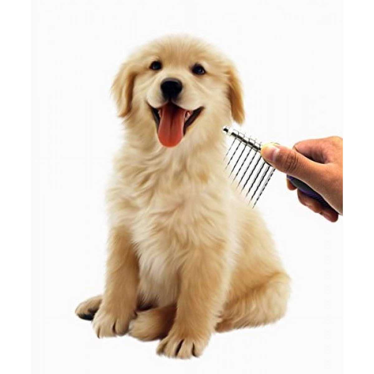 Pet Dematting Comb with Safety Edges X167
