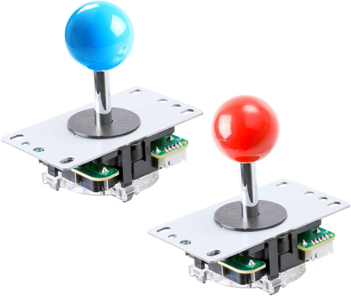 2X Zero Delay LED USB Encoder + 20x 28MM LED Arcade Buttons + 2X Joystick H840