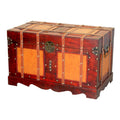 Large Antique Style Steamer Trunk A9428