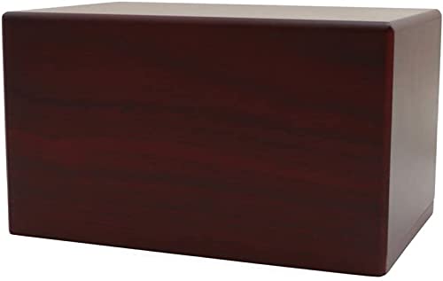 125 Cubic Inch Cherry Finish Pet Urn S4213