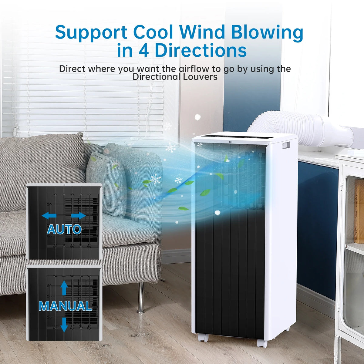 5,000 BTU Portable Air Conditioner with Remote O41758