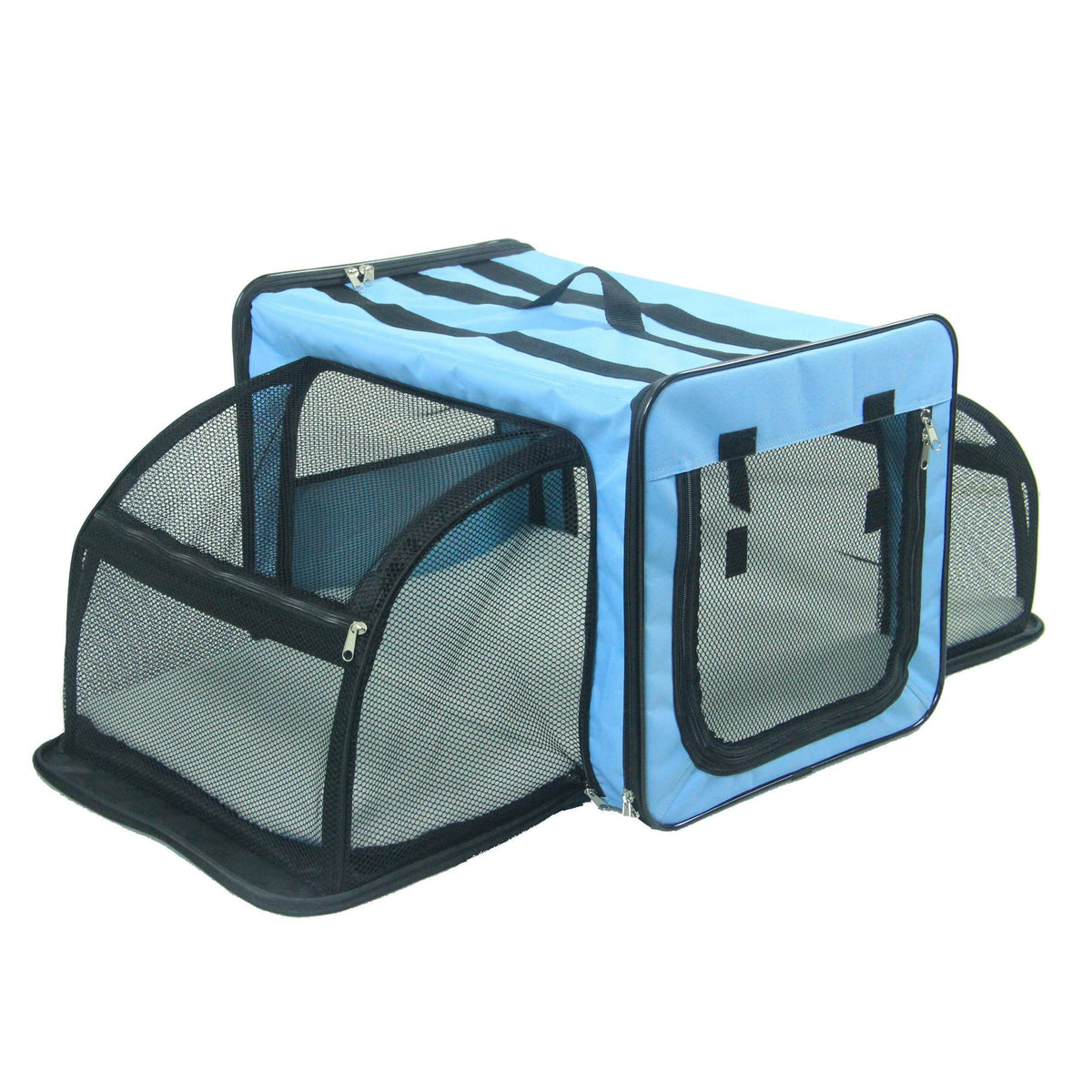 Khaki Small Folding Wire Pet Crate U171