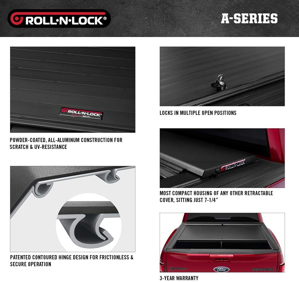 Retractable Truck Bed Tonneau Cover L7738