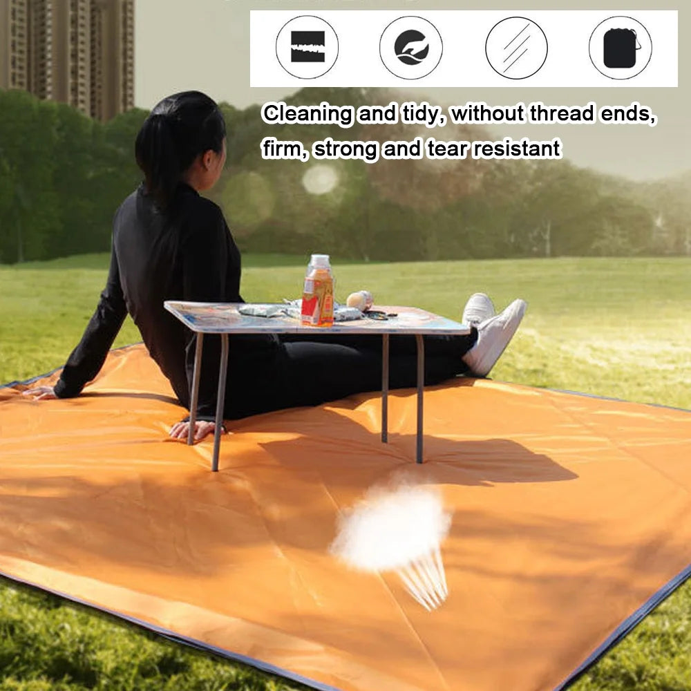 Waterproof Sun Shade Sail Oxford Cloth Canopy Tarp U550755