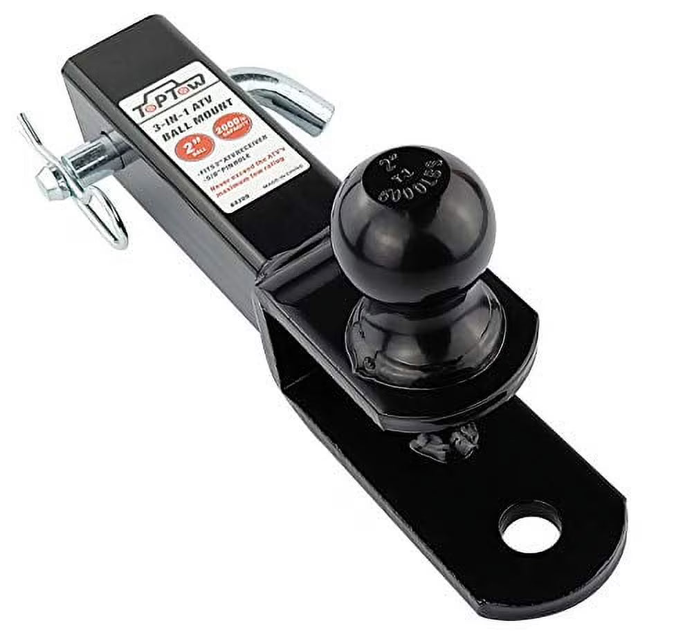 2 inch Receiver Hitch Adapter with 2 inch Ball and 5/8 inch Pin L211701