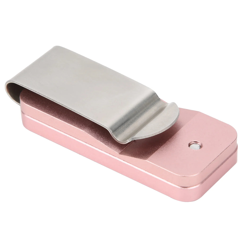 Magnetic Billiard Cue Chalk Holder Belt Clip Accessory C44349