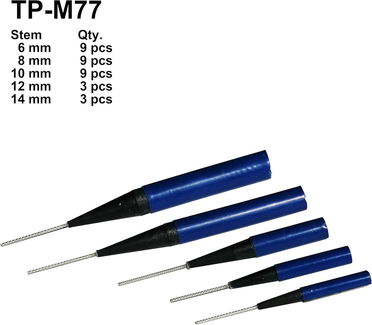 33 pcs Tire Repair Plug Stem Kit K6353