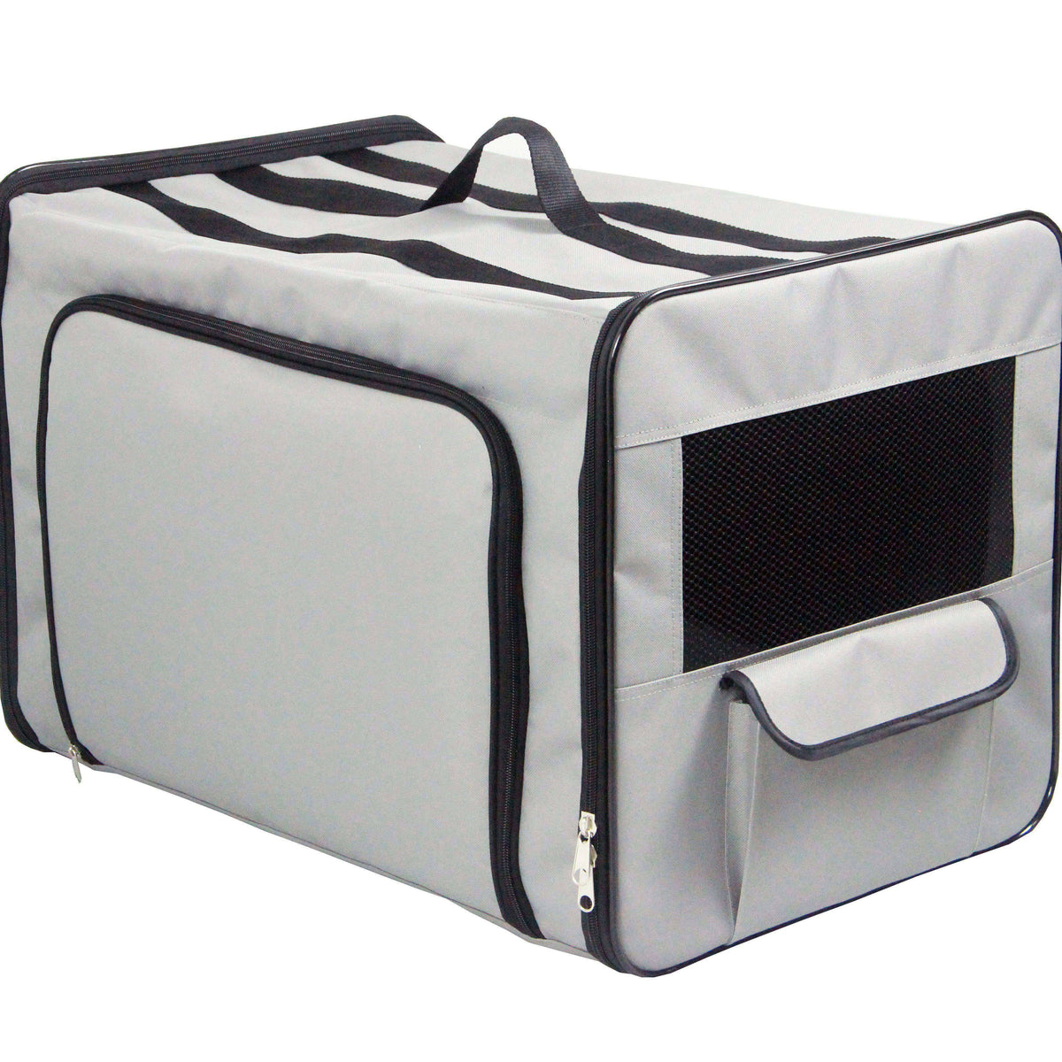 Khaki Small Folding Wire Pet Crate U171