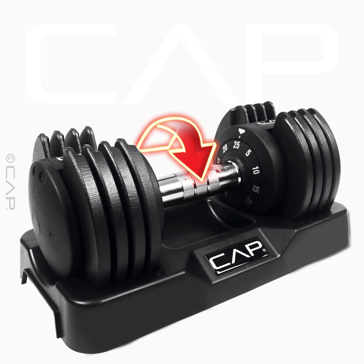 25lb Adjustable Dumbbell K4496