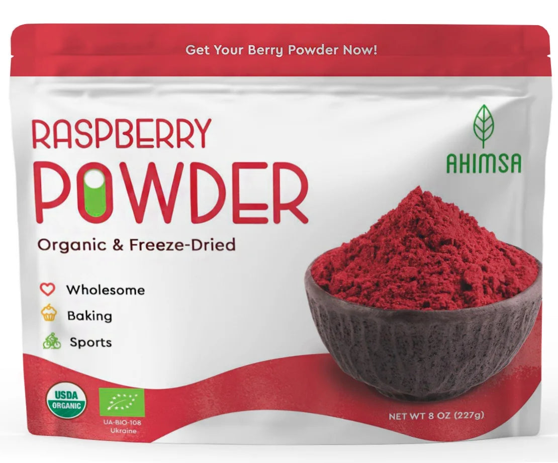 Organic Freeze Dried Raspberry Powder, 8 OZ X54728