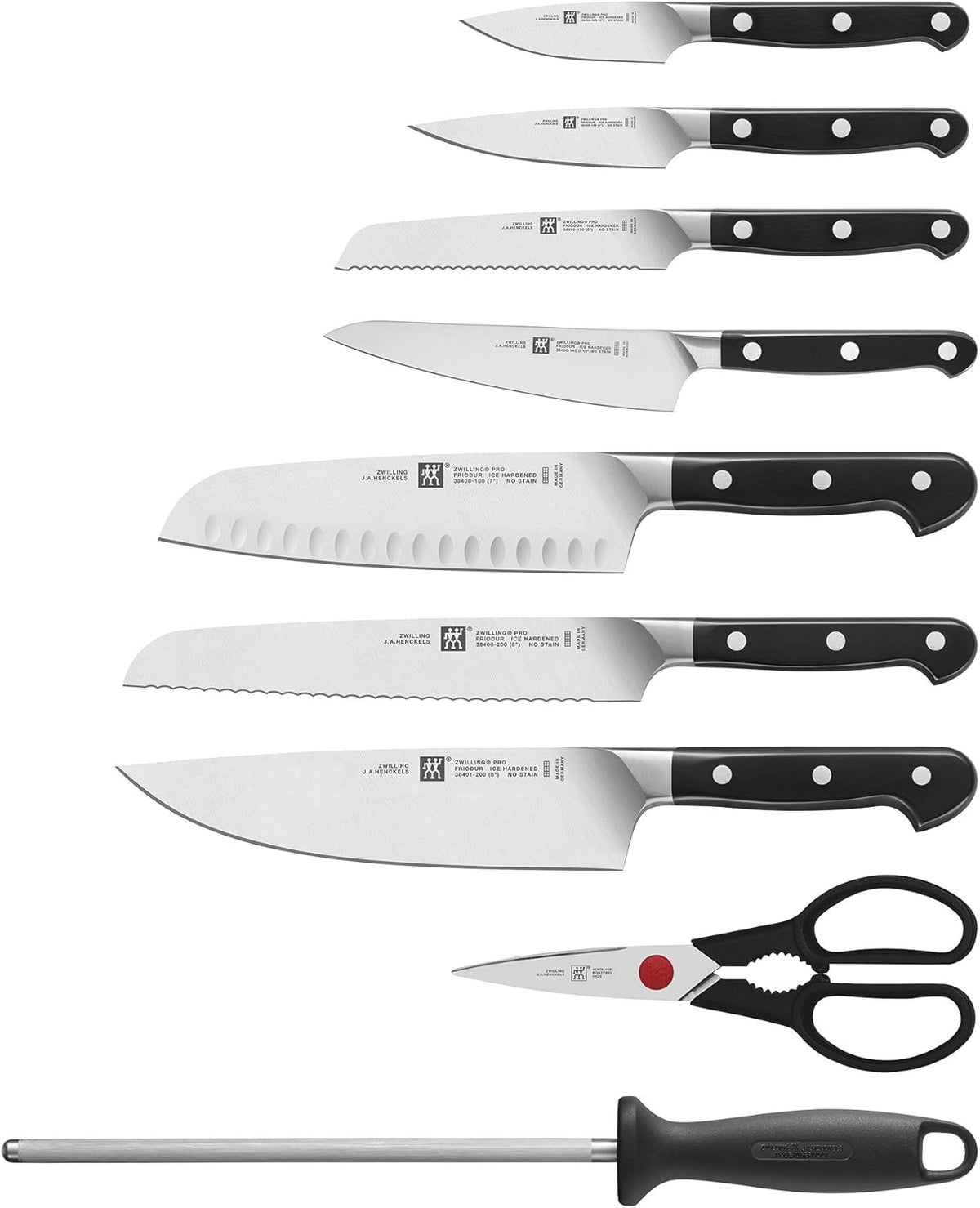 10-pc Acacia Knife Block Set E63235