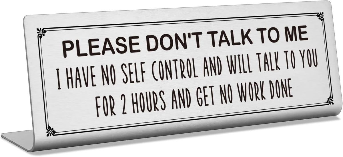 Office Decor Signs W7891