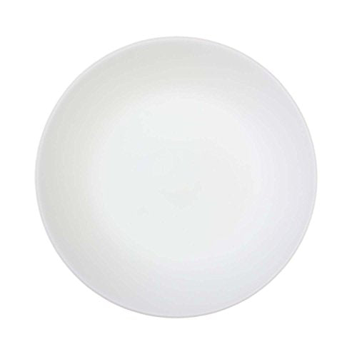 22 cm White Glass Luncheon Plate, Pack of 6 G4776
