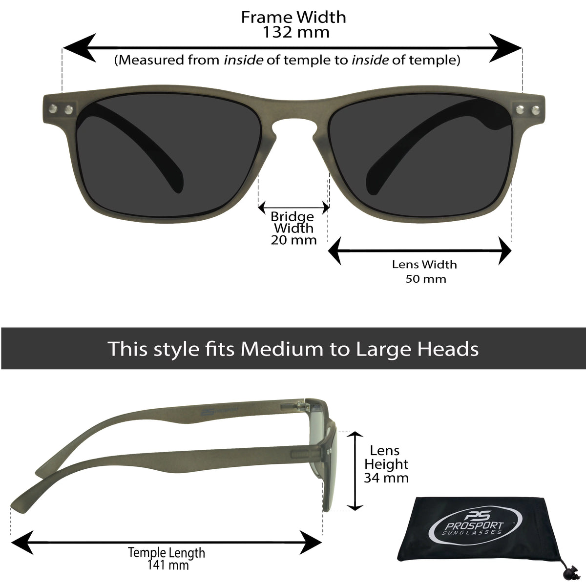 2 Pairs Black Frame Reading Sunglasses G4334