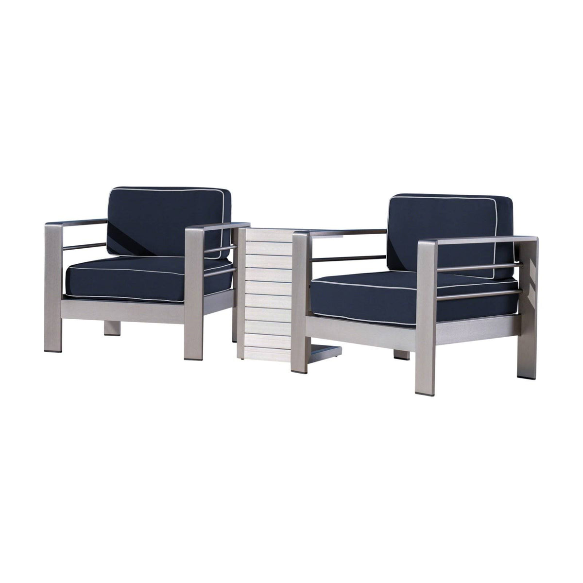 Aluminum 3 Piece Chat Set Z67779