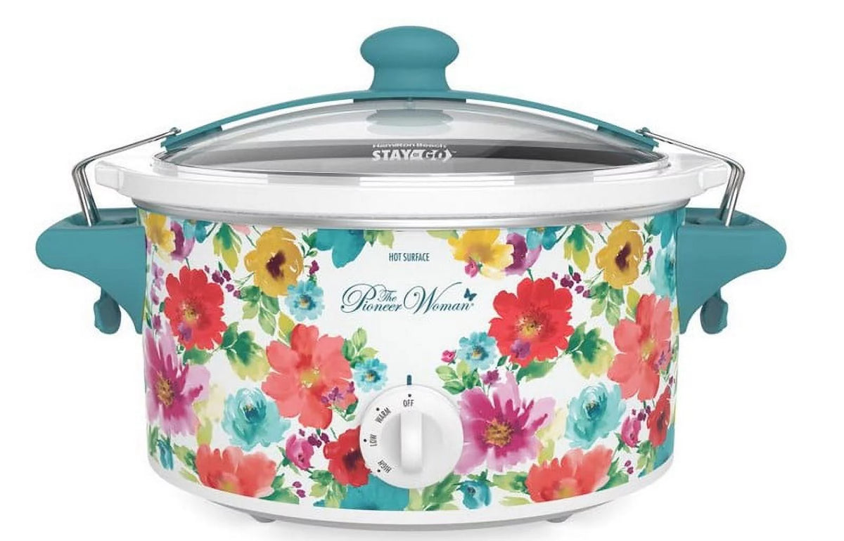 6 Quart Portable Slow Cooker with Removable Crock P493584