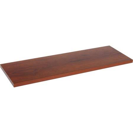 Walnut Prefinished Shelf Case of 5 D715