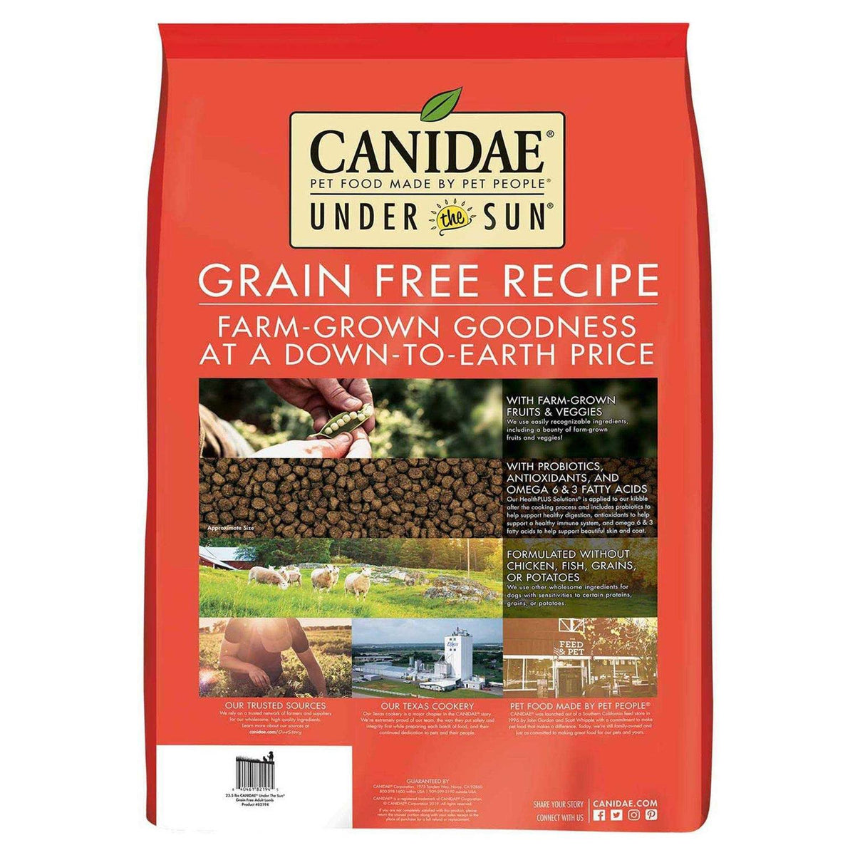 Grain Free Lamb Dry Dog Food R22287