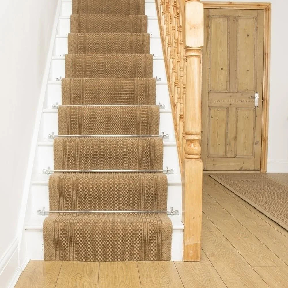 Aztec Beige Stair Carpet Runner M35945
