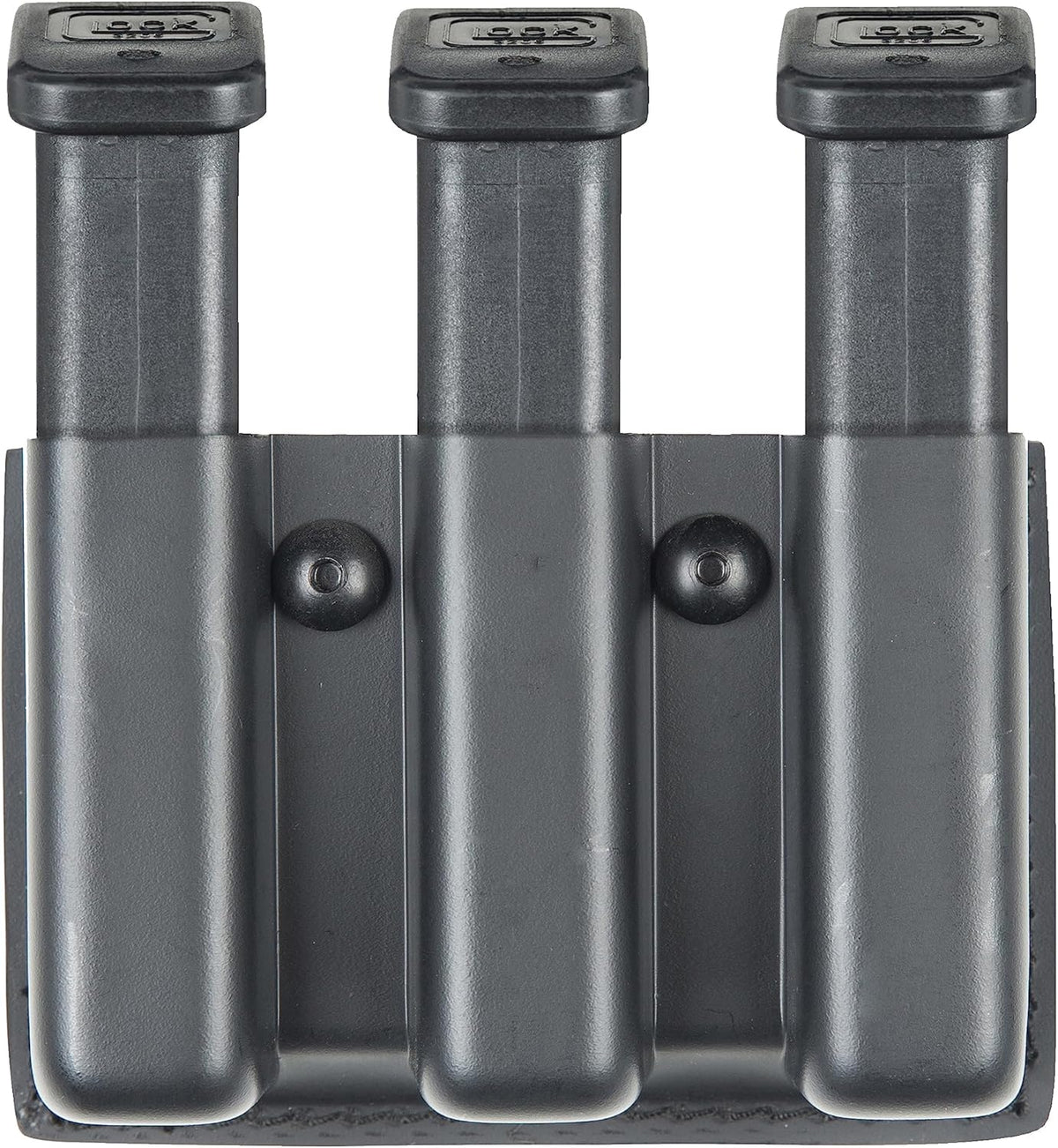 Black Slimline Open-Top Triple Magazine Pouch I30958