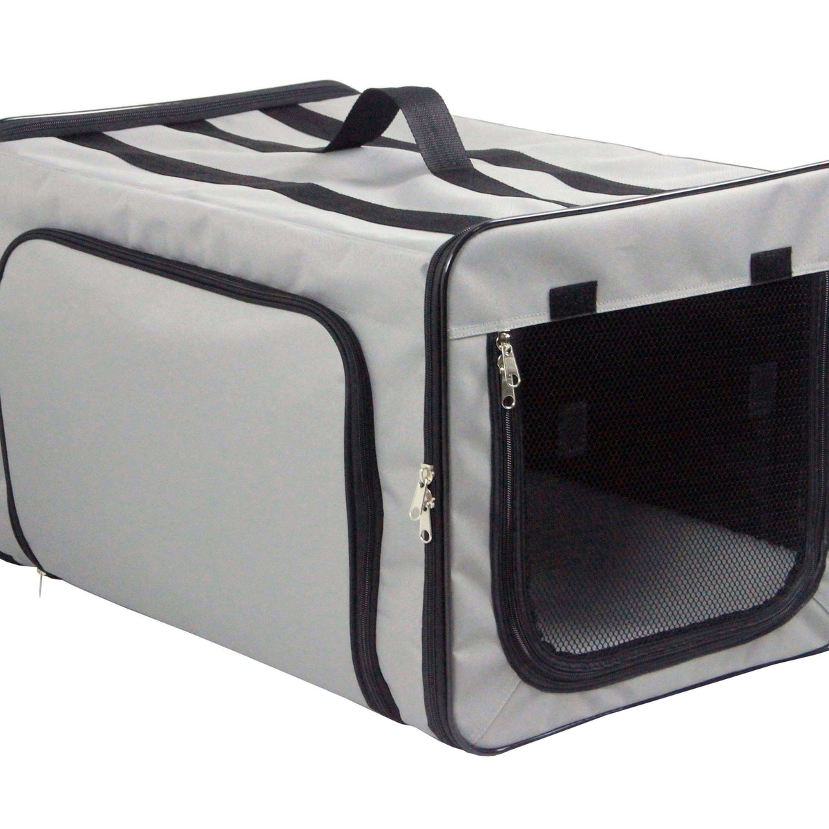 Khaki Small Folding Wire Pet Crate U171
