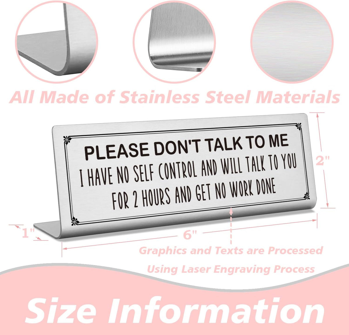 Office Decor Signs W7891