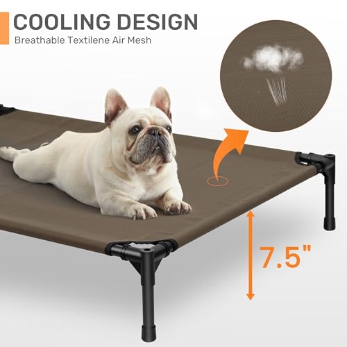 Elevated Dog Bed with Canopy C6828