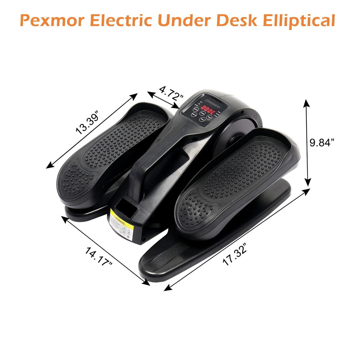 Electric Elliptical Stepper Black & Gray K106