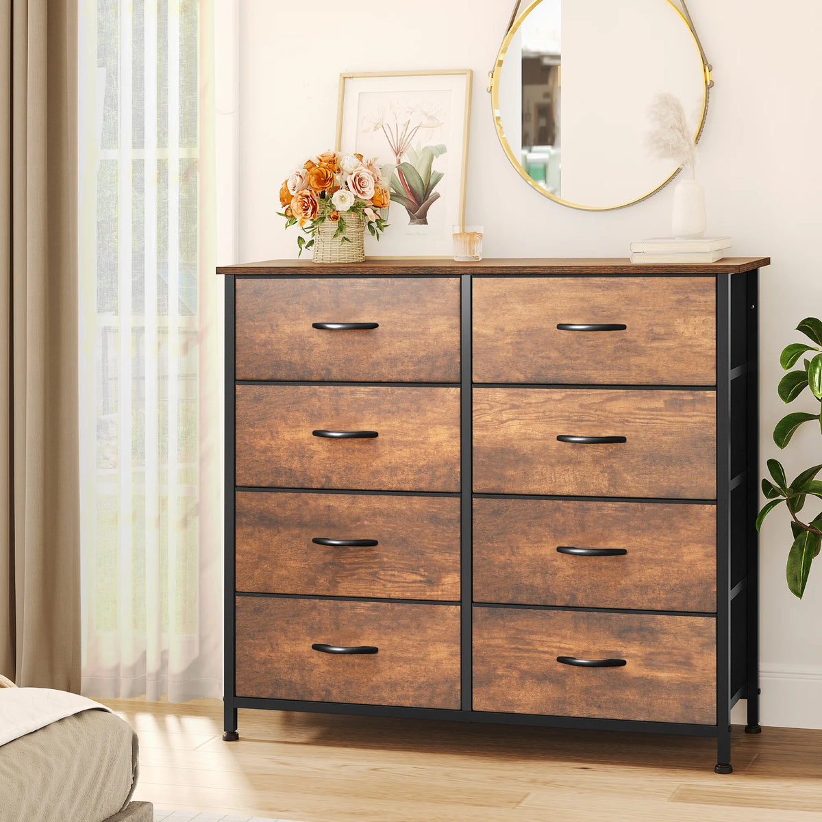 10 Drawer Fabric Storage Dresser X674960