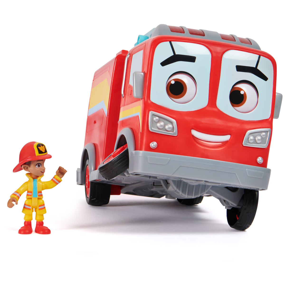 Fire Truck Set with Bo & Flash Figure for Kids Ages 3+ Q982438