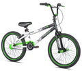 20 In. Black and White BMX Bike I27058