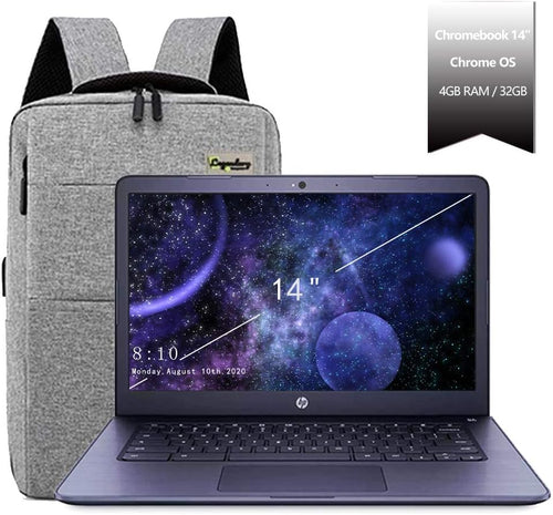 14" Lightweight Chromebook with 4GB RAM 32GB eMMC Storage J7138