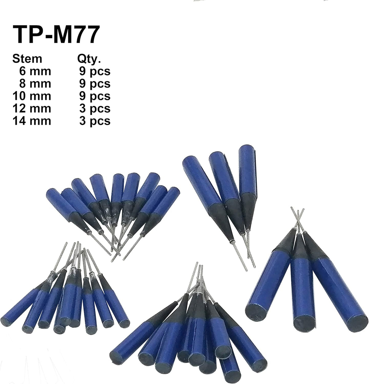 33 pcs Tire Repair Plug Stem Kit K6353