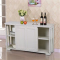Antique White Sideboard Buffet Cabinet with Storage B29835