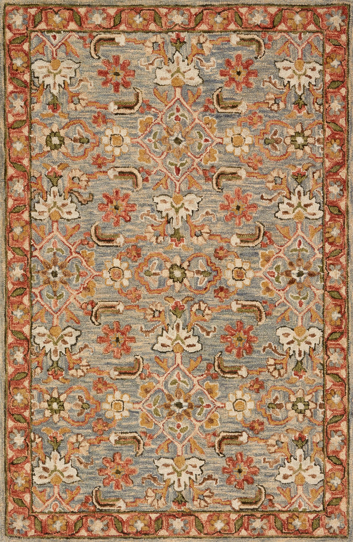 Slate Terracotta 7'9 x 9'9 Rug D941