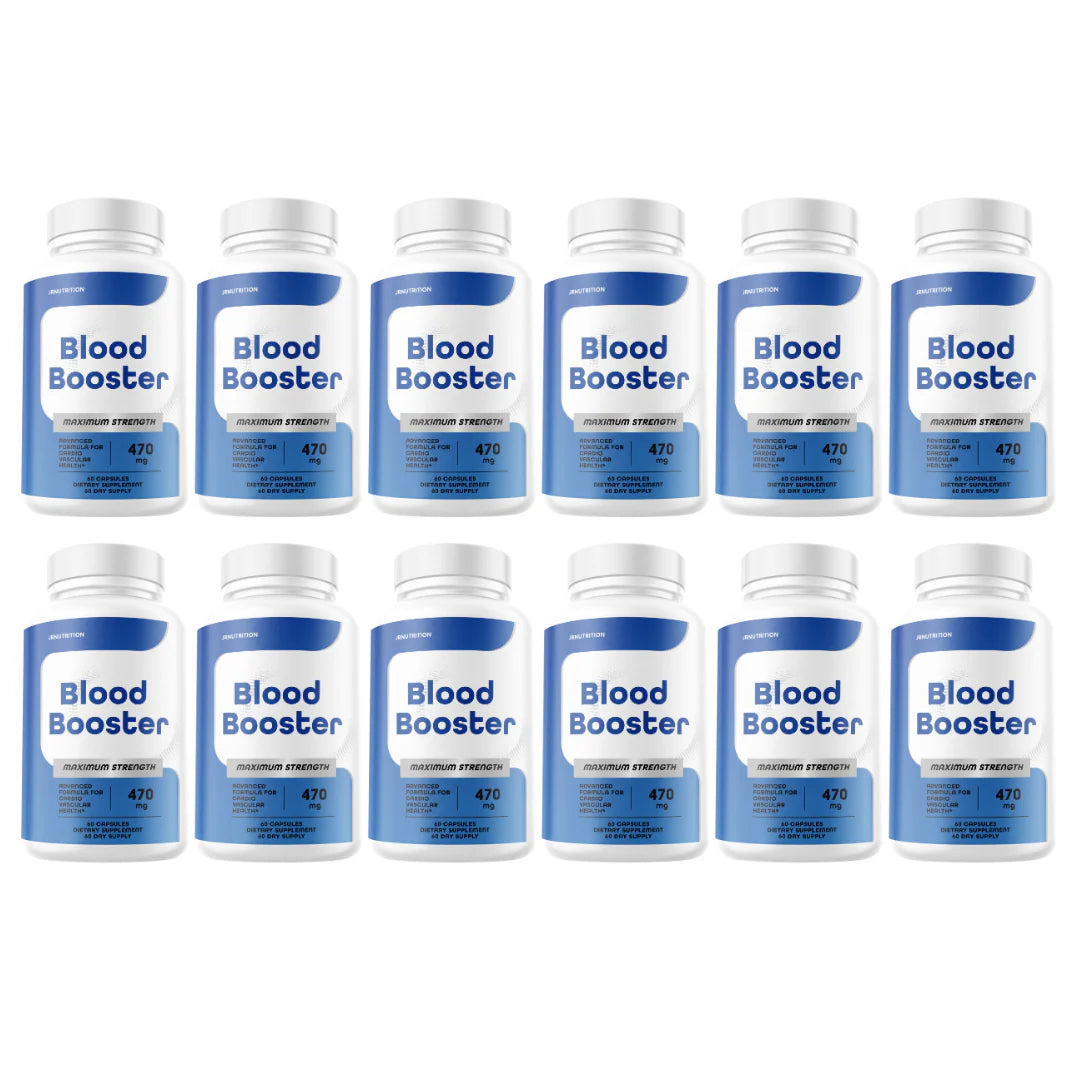 Blood Booster Capsules 12 Bottles B8796