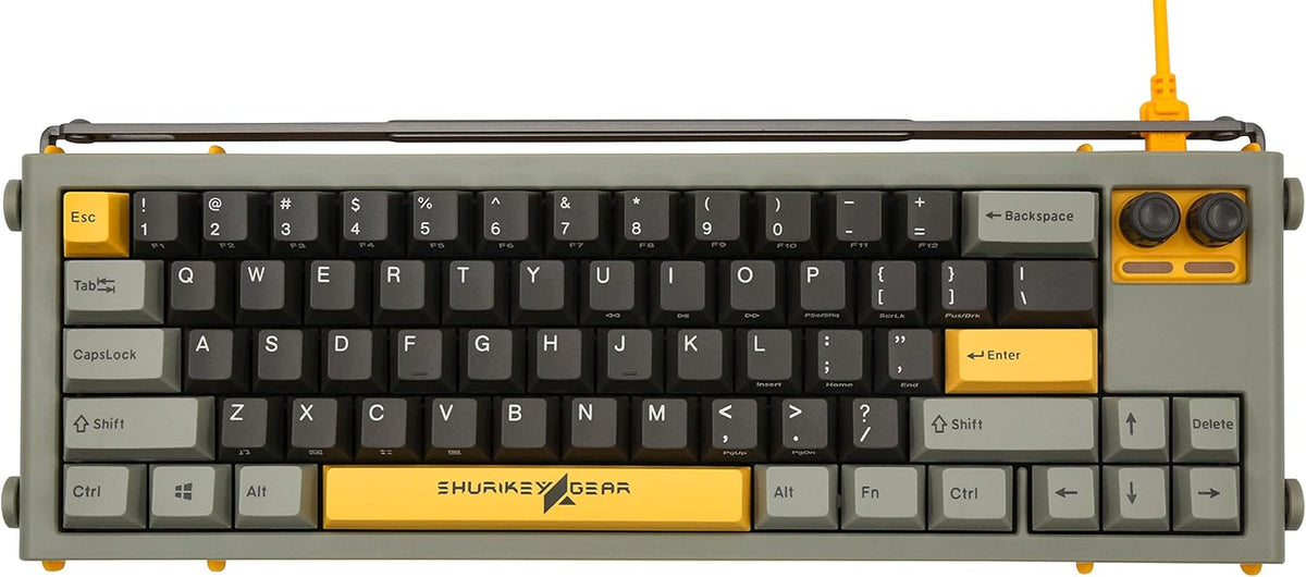 65% Wireless Mechanical Keyboard with White LED Backlit A514527