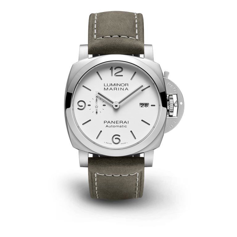 White 44mm Watch V7469