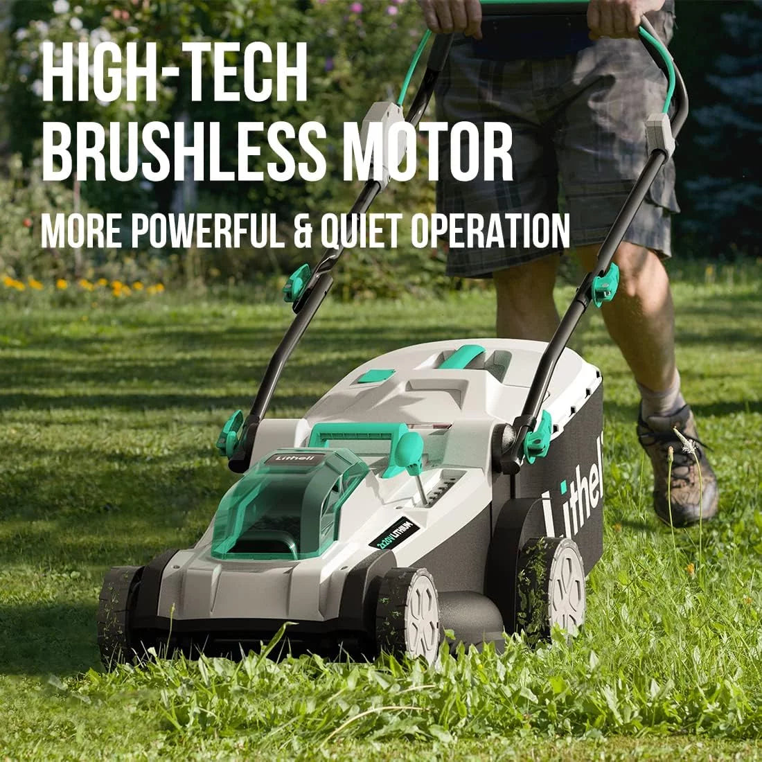Cordless Lawn Mower with Brushless Motor P834