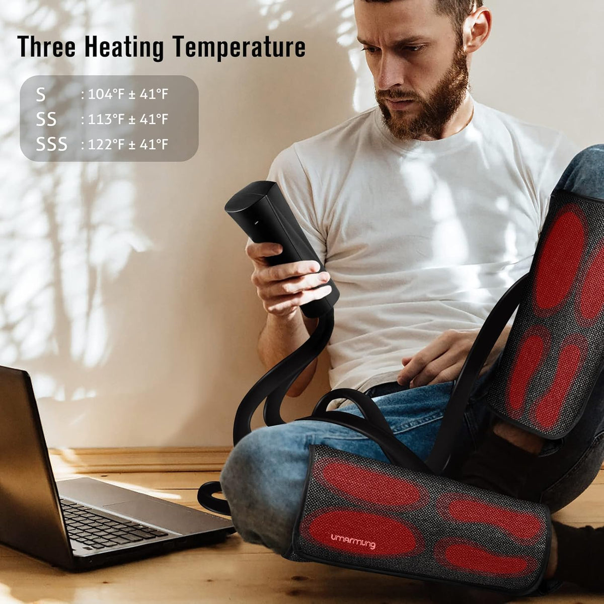 Air Compression Calf Massager with Heat Z206