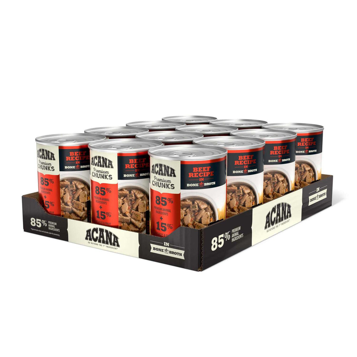 Beef Recipe Dog Food in Bone Broth C8338