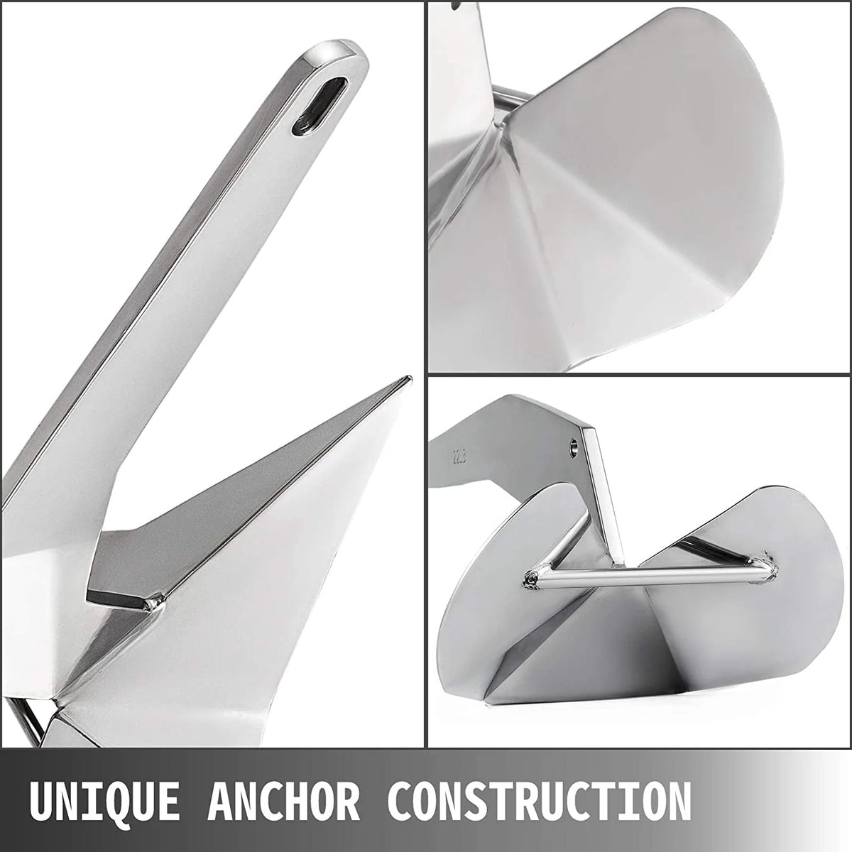 22 lb 316 Stainless Steel Boat Anchor K191