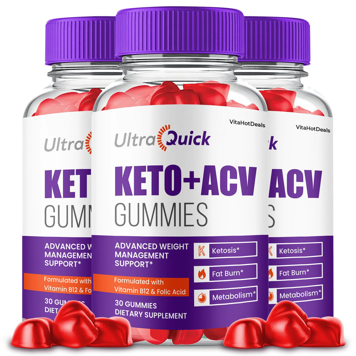 Keto ACV Gummies 3 Pack I13172