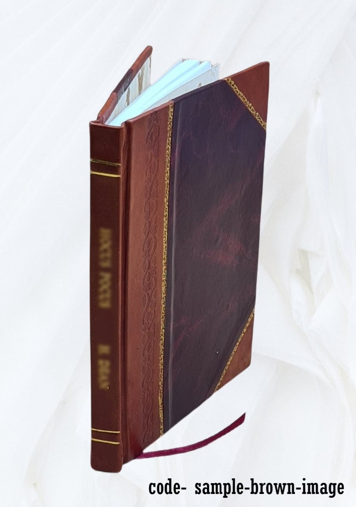 1918 Leather Bound Book M47119