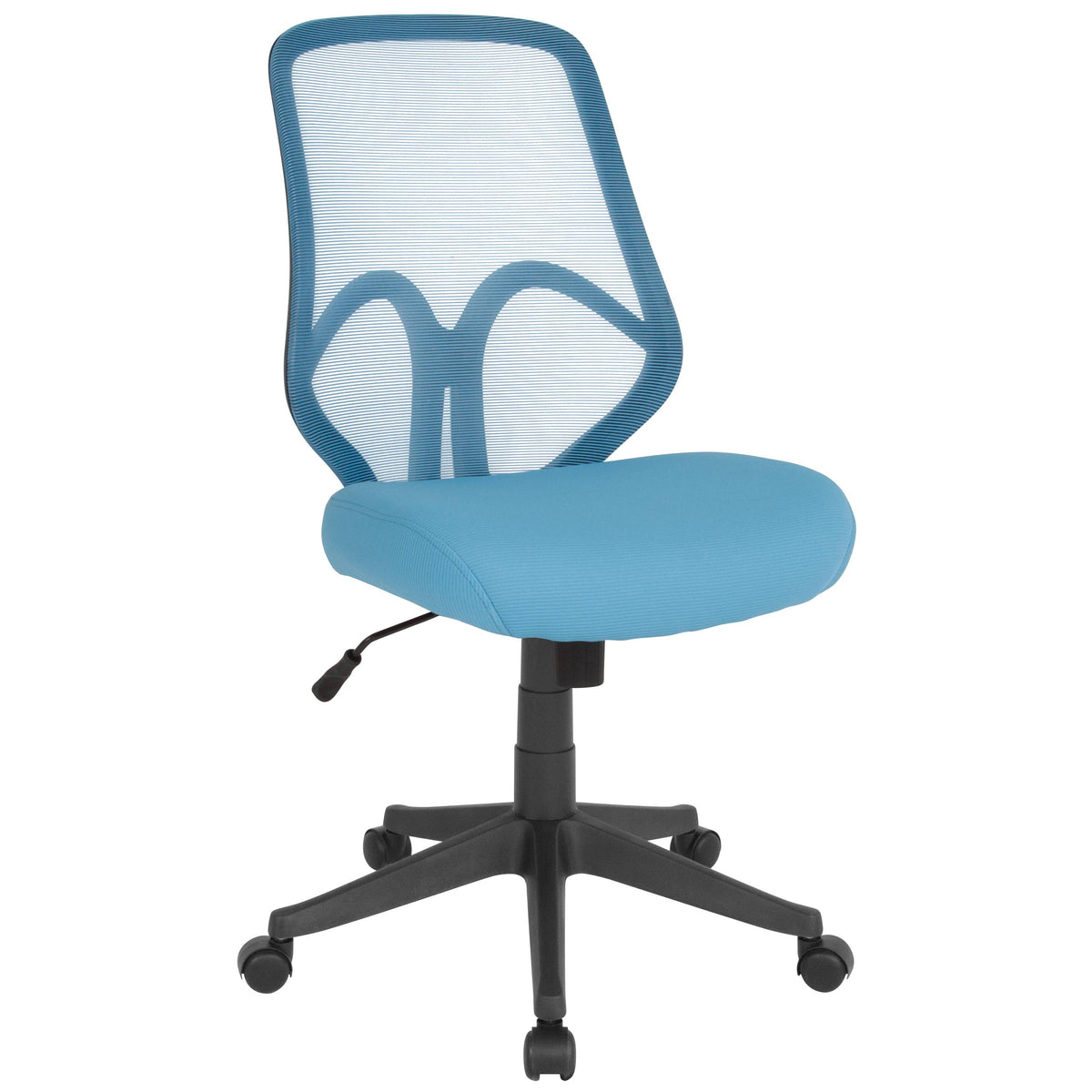 High Back Light Blue Mesh Chair V974237