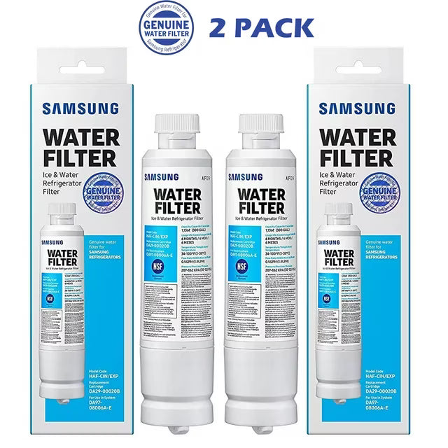 2 Pack Refrigerator Water Filter A90179