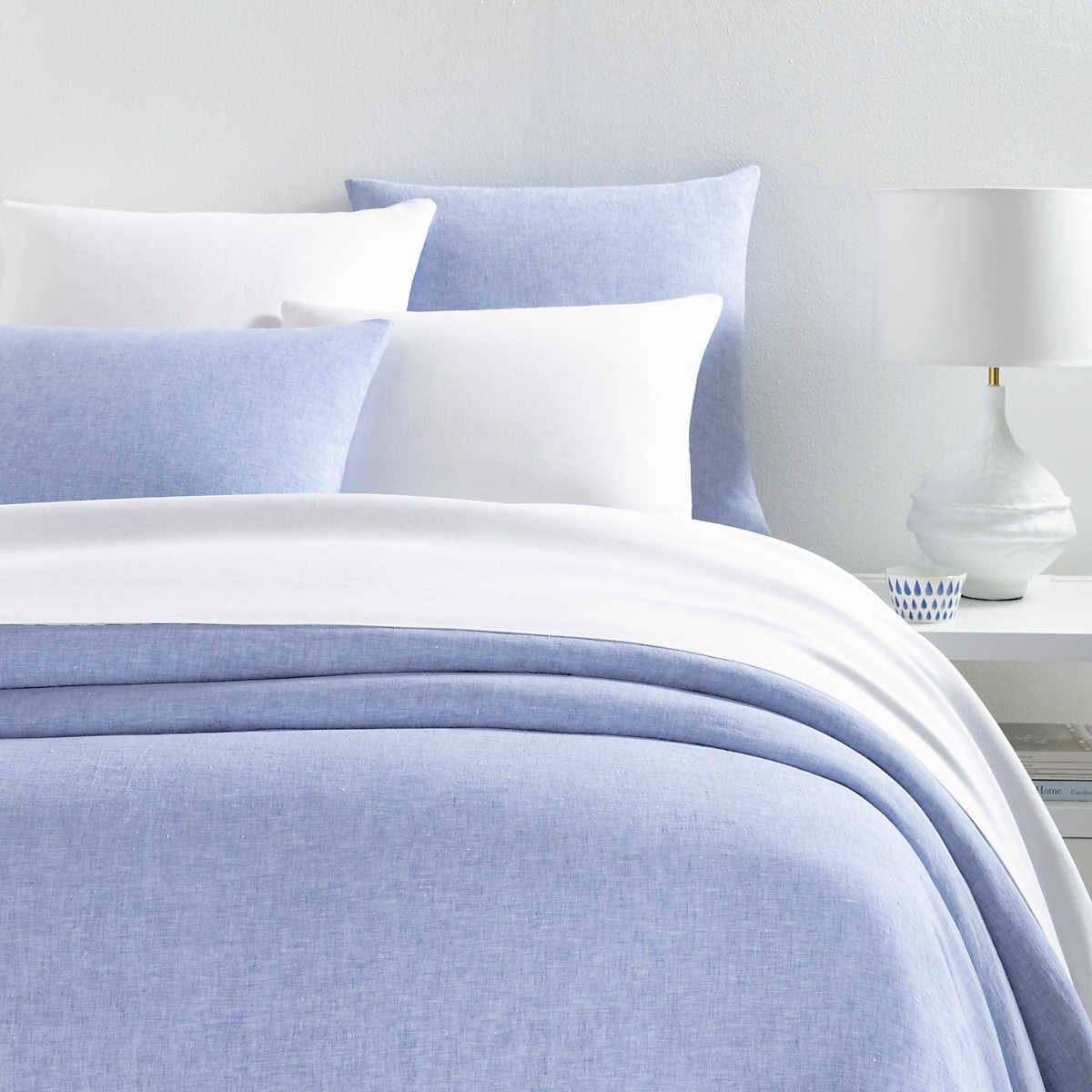 King Linen French Blue Duvet Cover T44547